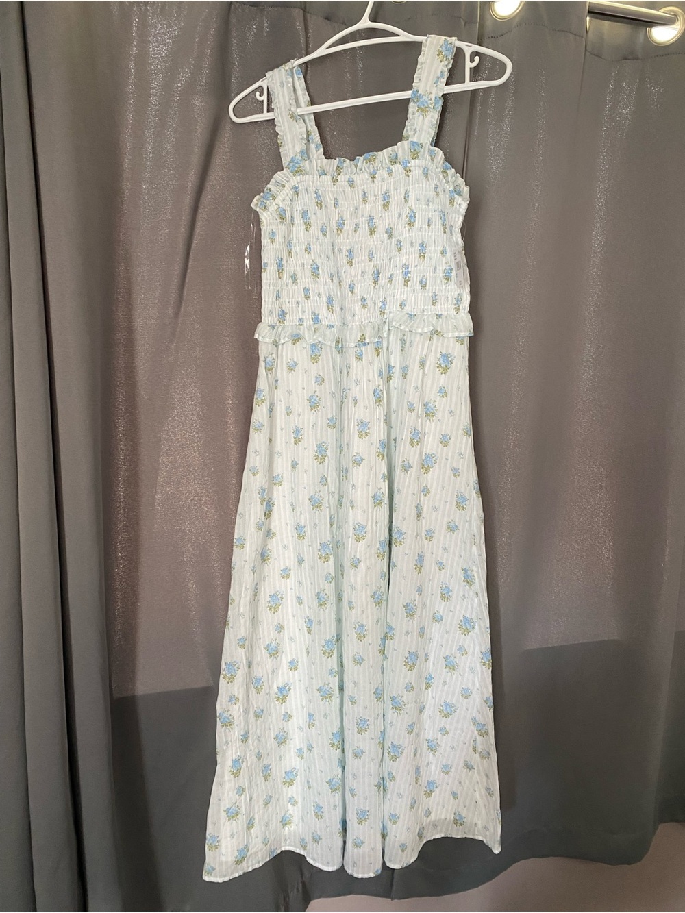 American Eagle Smocked Maxi Dress (Long) - size small